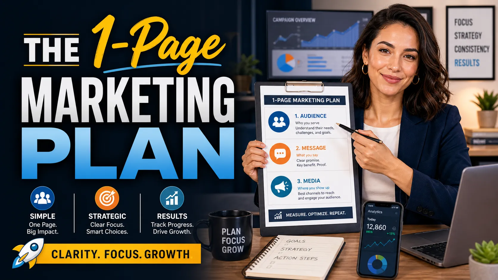 The 1-Page Marketing Plan course artwork